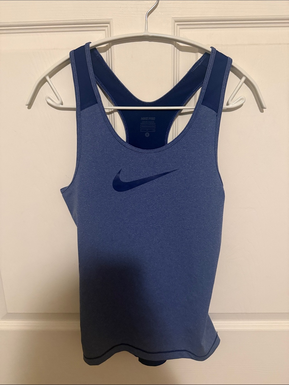 Nike Navy and Royal Blue Racerback Training Tank